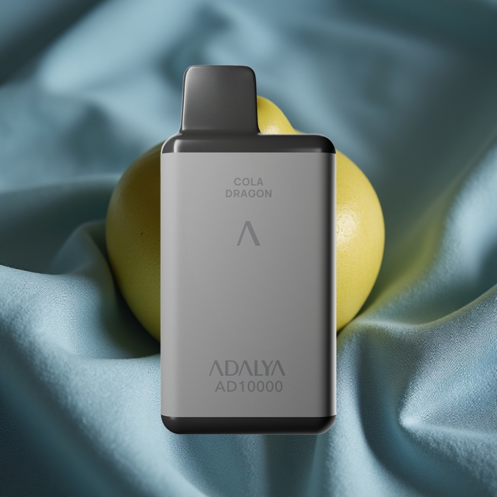 Adalya AD 10000 Puffs Nane Noktası Uzay Grisi Şarj Edilebilir Disposable Vape