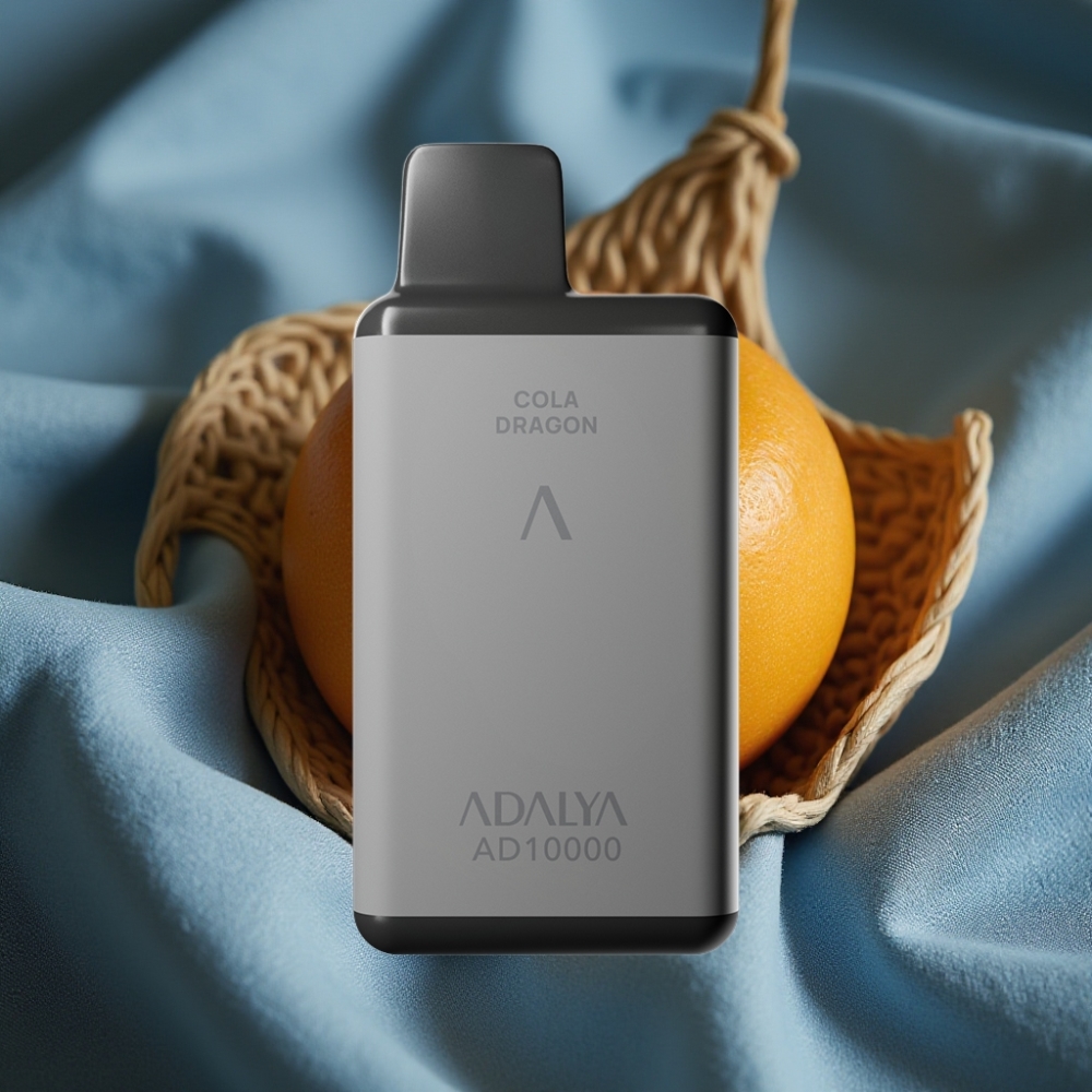 Adalya AD 10000 Puffs Şarj Edilebilir Disposable Vape Hawaii Uzay Grisi