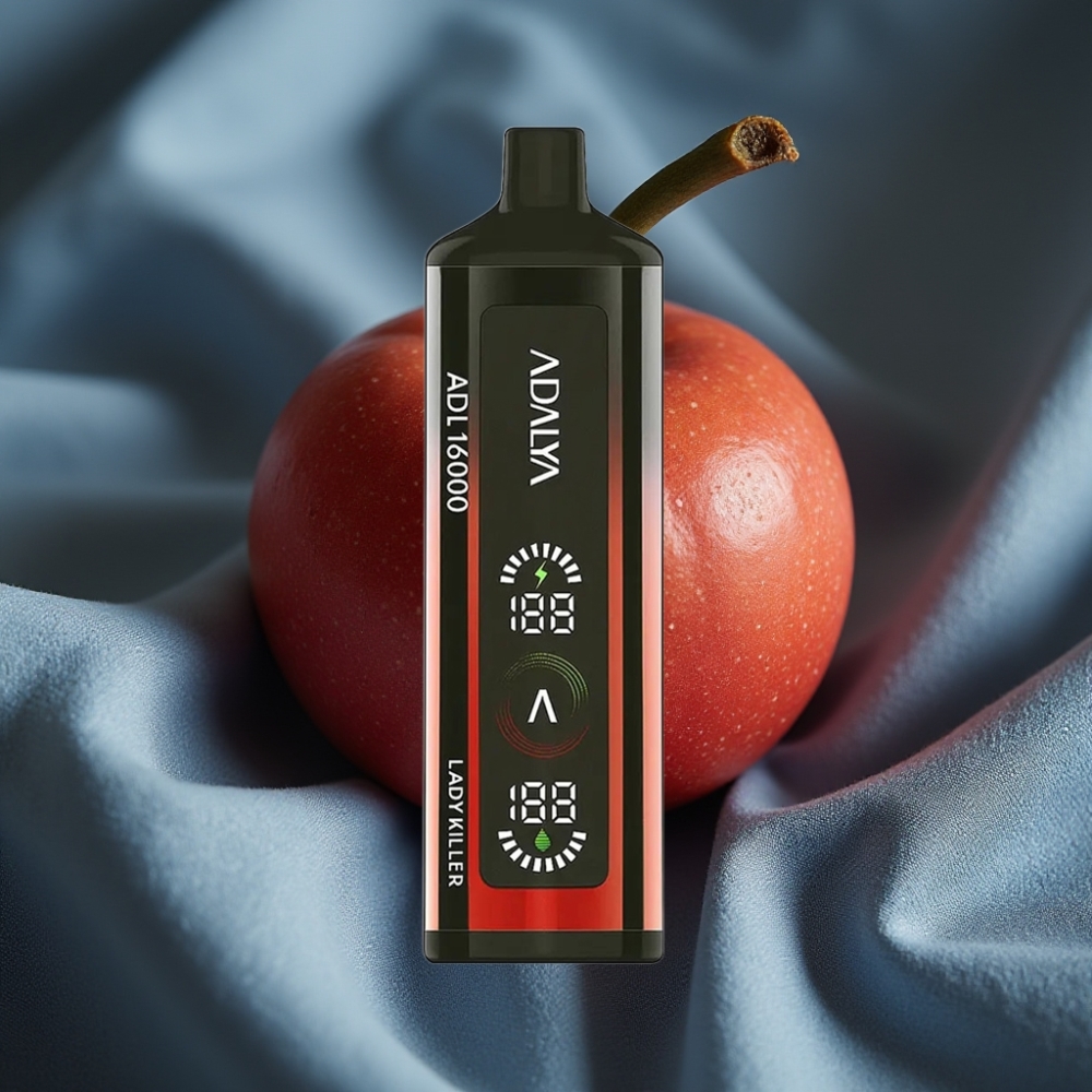 Adalya ADL 16000 PRO Puffs Disposable Vape Hanımefendi Katili Üç Renk Gradyan Parlak