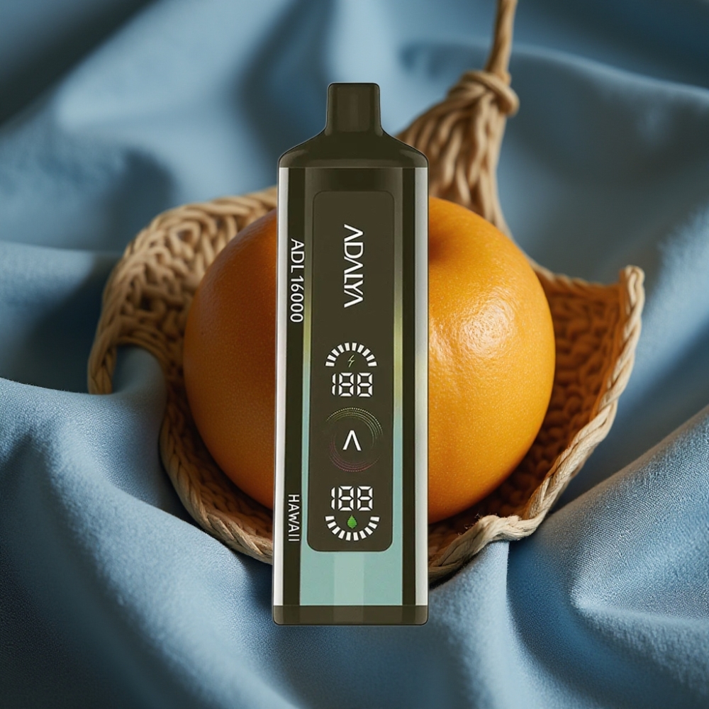 Adalya ADL 16000 PRO Puffs Disposable Vape Hawaii Üç Renk Gradyan 25ml 2% Nikotin