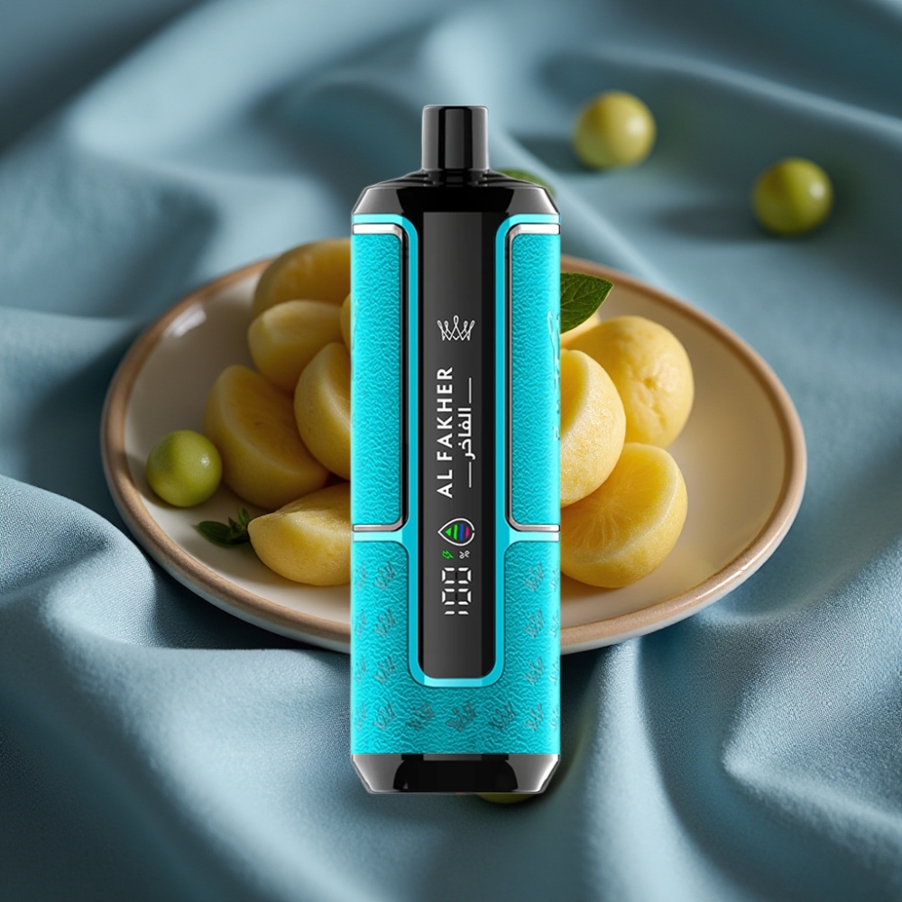 Al Fakher Crown Bar 15K Hypermax 22ml 600mAh Sakız Naneli Tek Kullanımlık Vape Kit