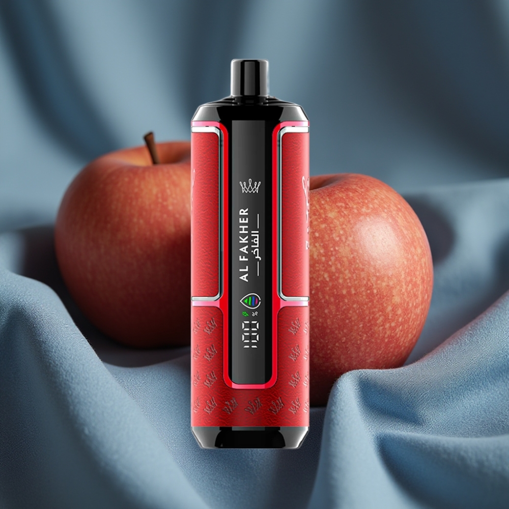 Al Fakher Crown Bar 15K Hypermax 22ml 600mAh Tip Port DTL İki Elma