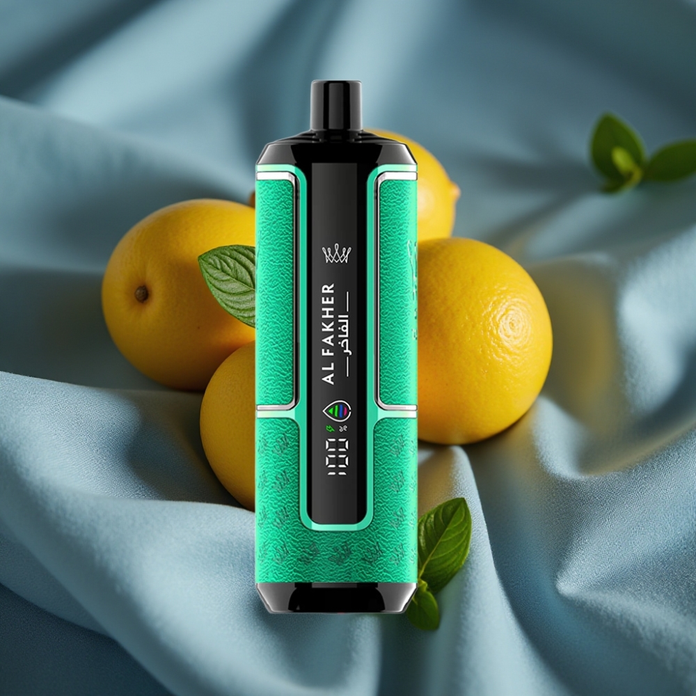 Al Fakher Crown Bar 15K Hypermax 22ml 600mAh Type-C Port Limon Nane