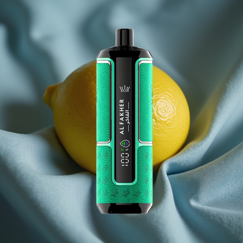 Al Fakher Crown Bar 15K Hypermax 22ml Limon-Lime Aromalı Disposable Vape Kit
