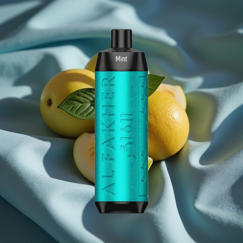 Al Fakher Crown Bar 8000 Crystal Nane Aromalı Tek Kullanımlık Vape 600mAh USB-C 18ml