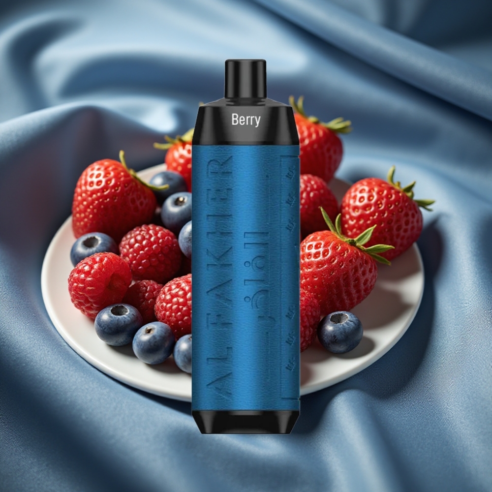 Al Fakher Crown Bar 8000 Crystal Taşınabilir Vape Berry Buz 600mAh 18ml 5mg