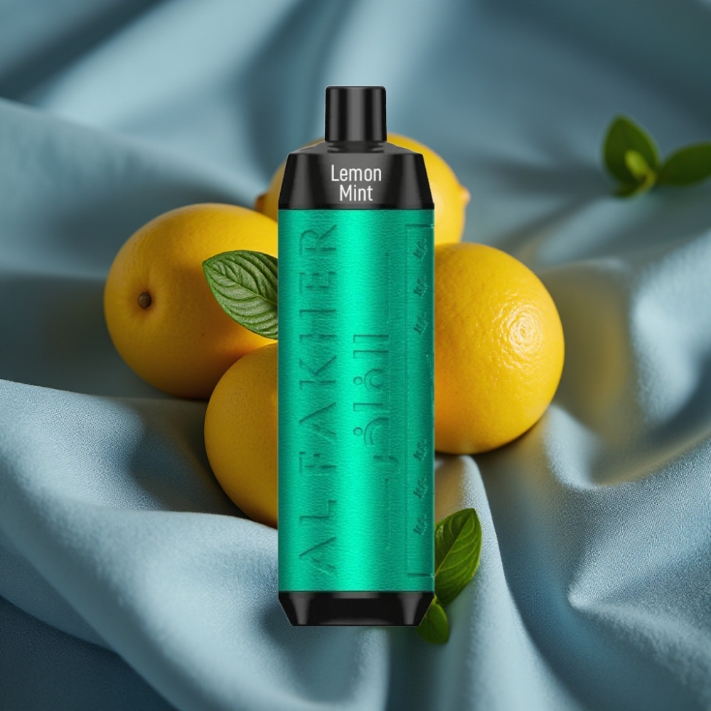 Al Fakher Crown Bar 8000 Crystal Şarj Edilebilir Limon Nane Aromalı Disposable Vape