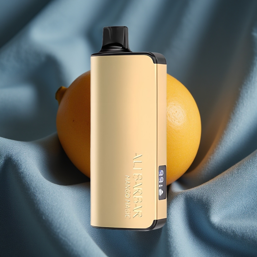 Alibarbar Ingot 9000 Puff 22ml Mango Büyüsü LED Ekran 2350mAh
