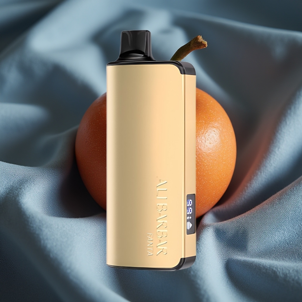 Alibarbar Ingot 9000 Puffs 22ml 2350mah LED Fanta Aromalı