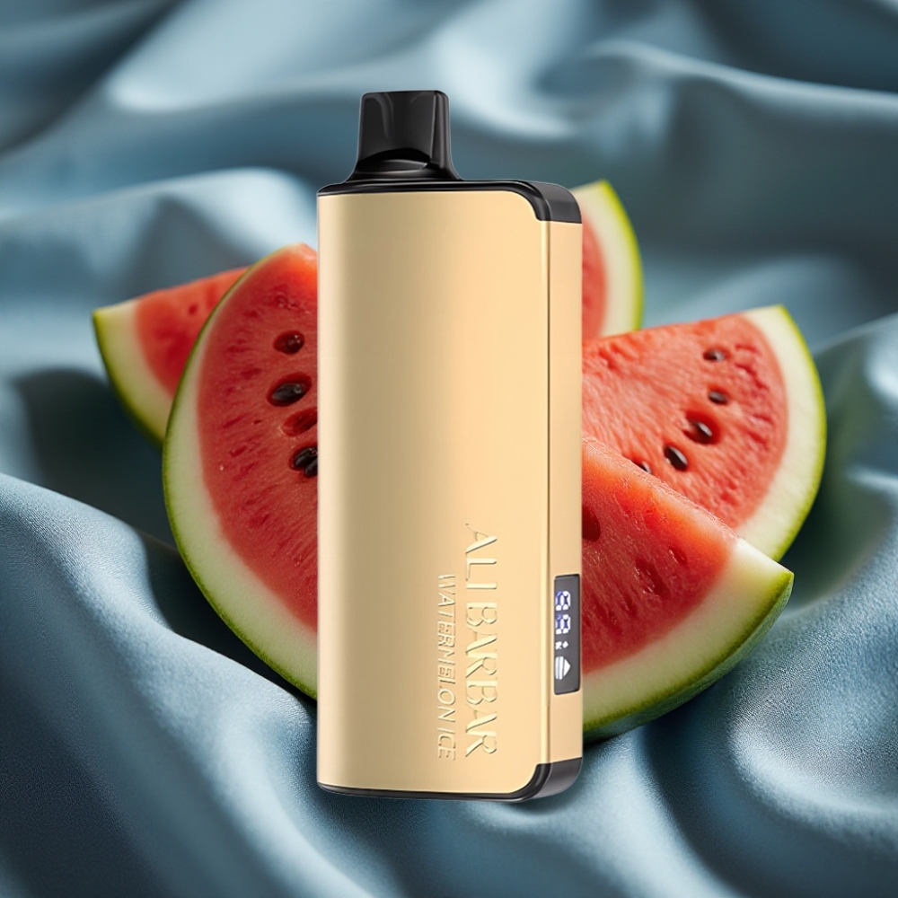 Alibarbar Ingot 9000 Puffs 22ml 2350mah LED Karpuz Buz Disposable Vape