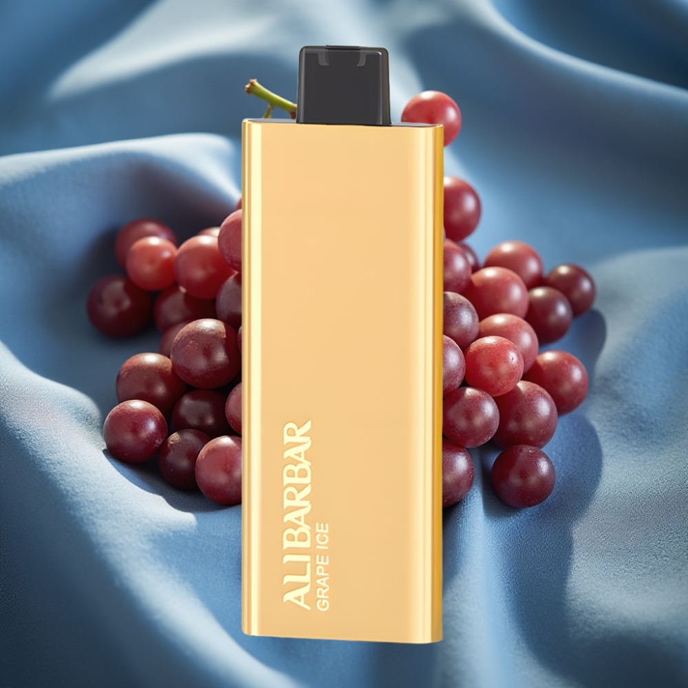Alibarbar Pandora 7000 Puff Tek Kullanımlık Vape Üzüm Buzu, 17 ml, 1.0 Ω