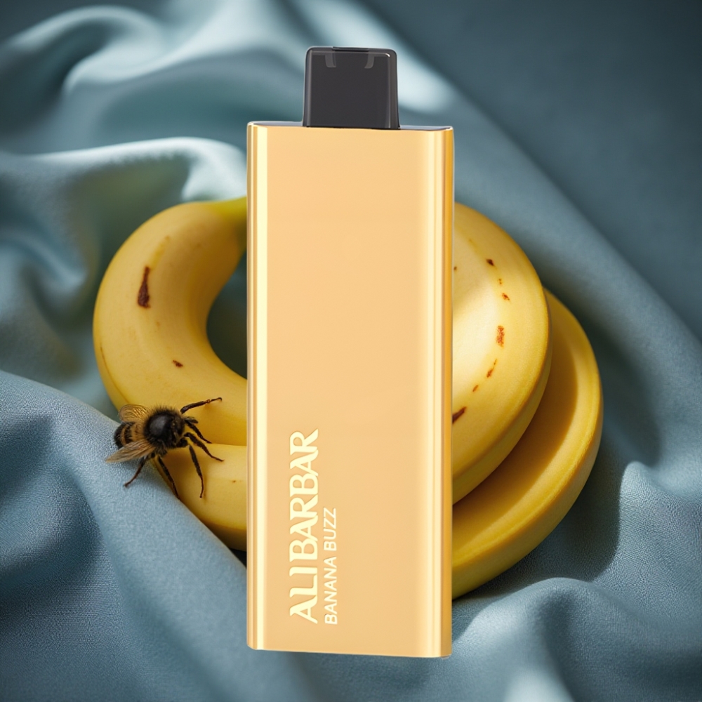 Alibarbar Pandora 7000 Puffs Şarj Edilemeyen Pil Muz Buzz Aromalı