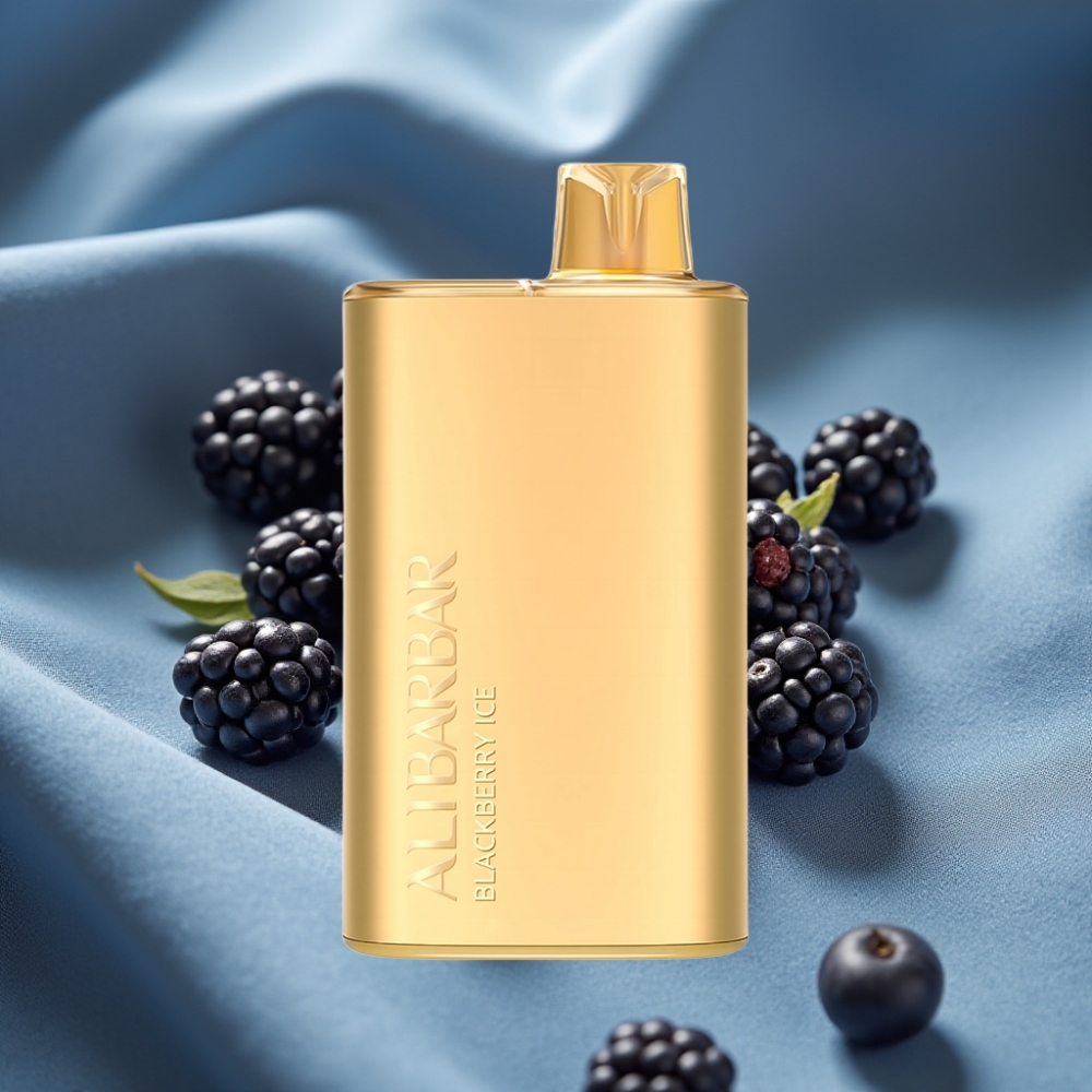 Alibarbar Rich 8000 Puff 20ml 2000mAh Blackbuz Dondurma Aromalı Tek Kullanımlık Vape