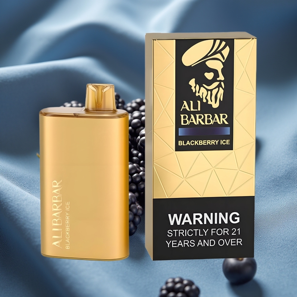 Alibarbar Rich 8000 Puff 20ml 2000mAh Blackbuz Dondurma Aromalı Tek Kullanımlık Vape