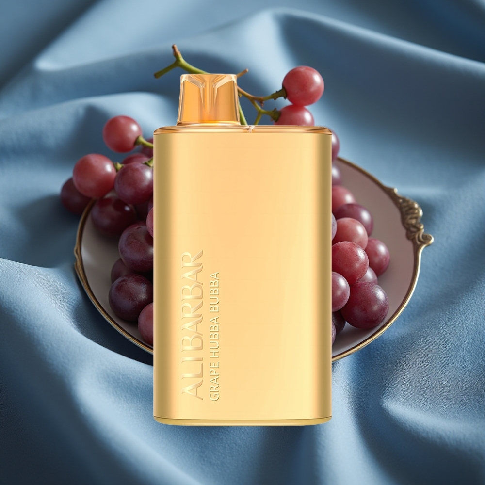 Alibarbar Rich 8000 Puff 20ml 2000mAh Üzüm Hubba Bubba Tek Kullanımlık Vape