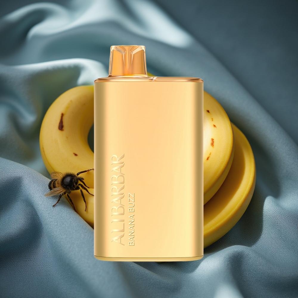 Alibarbar Rich 8000 Puff 20ml Banana Buzz Disposable Vape 2000mAh