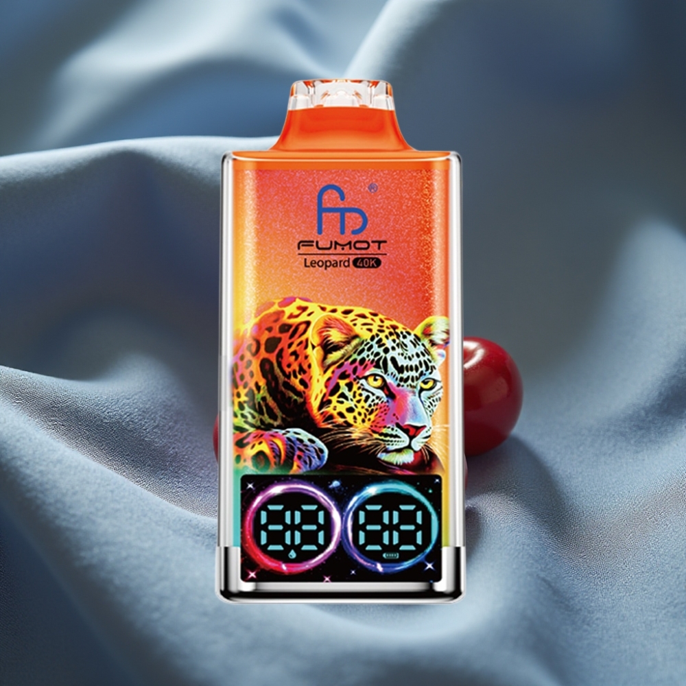 Fumot Leopard 40K Puffs 700mAh Dual Mesh Type-C Cherry Buz Disposable Vape