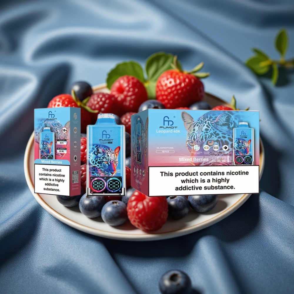 Fumot Leopard 40K Puffs 700mAh Dual Mesh Type-C Karışık Meyveler