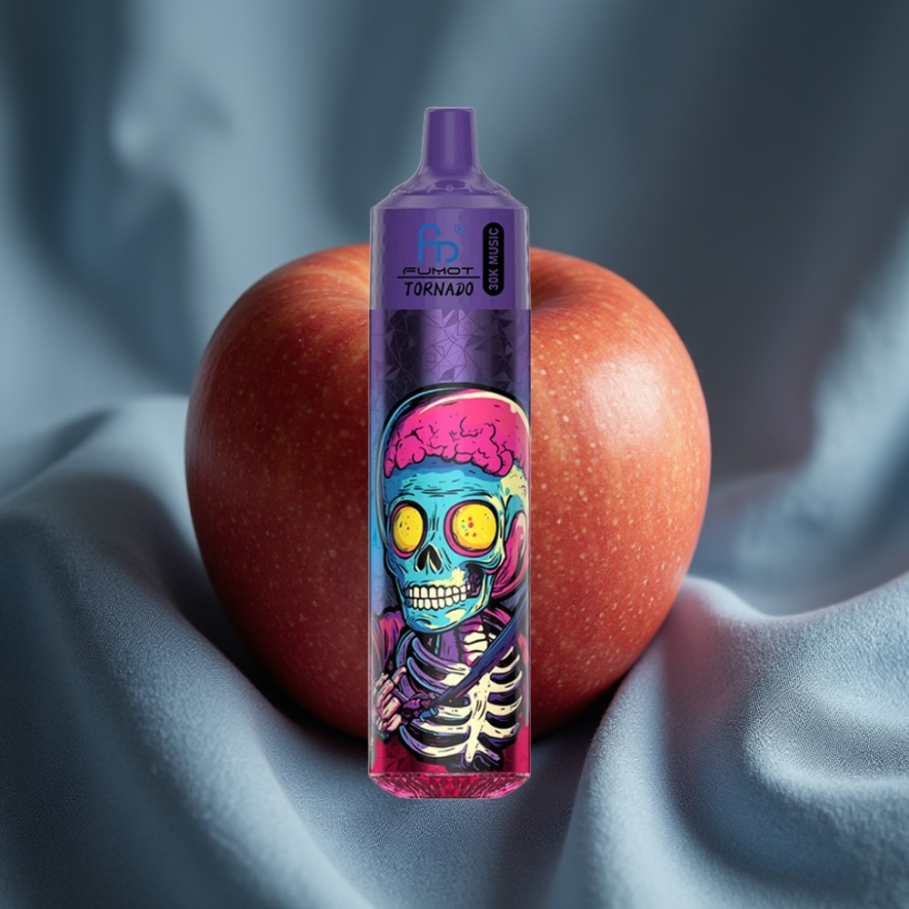 Fumot RandM Tornado 30000 Puff 30mL 1.0 Ohm Mesh Üç Elma