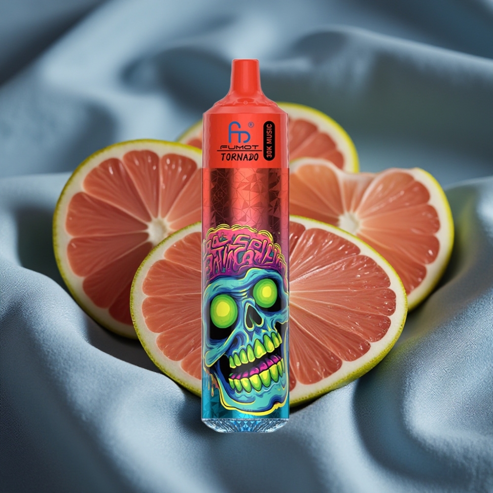 Fumot RandM Tornado 30000 Puff 30mL %2/%5 Nikotin 1.0 Ohm Mesh Pil LED Pembe Limonata
