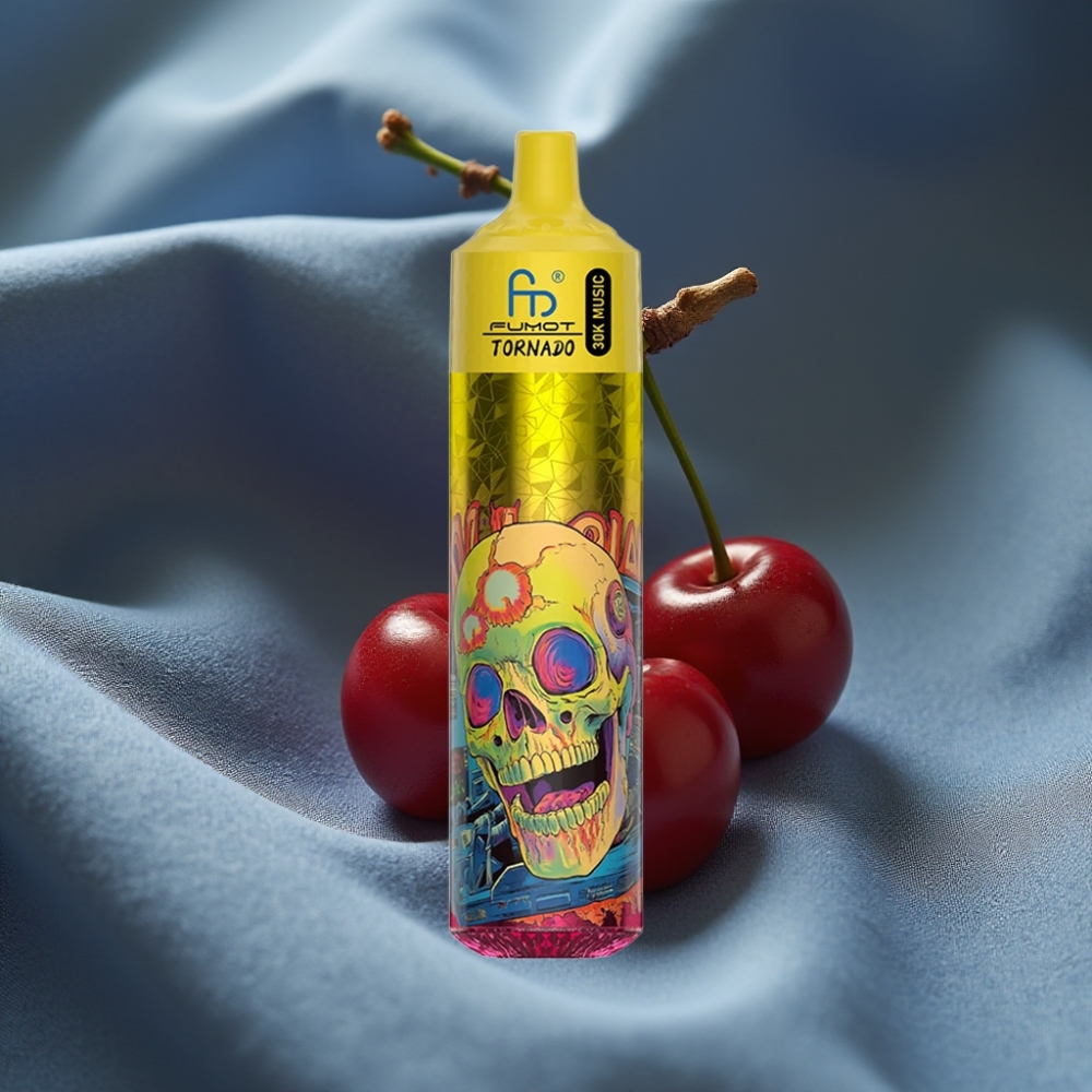 Fumot RandM Tornado 30000 Puff 30mL 2%/5% Vişne Kola LED Ekran