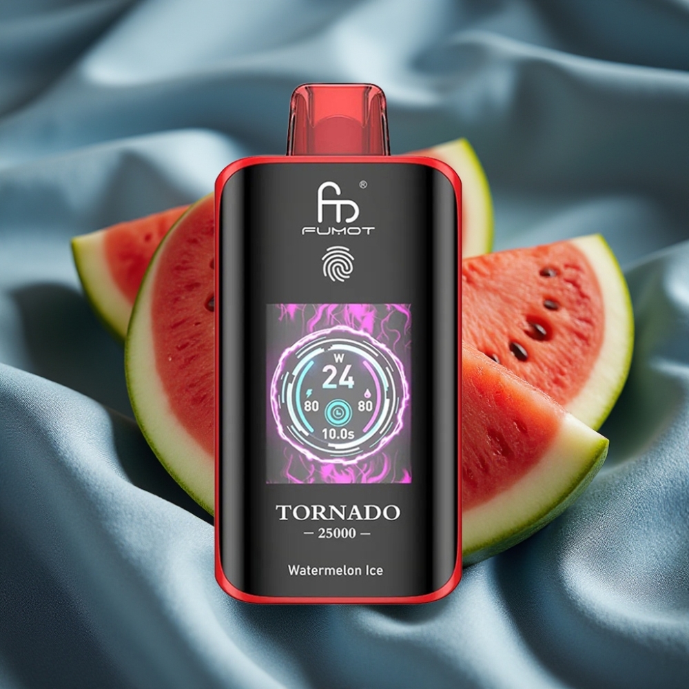 Fumot Tornado 25000 Puffs HD Ekran 700mAh Şarjlı Karpuz Buz