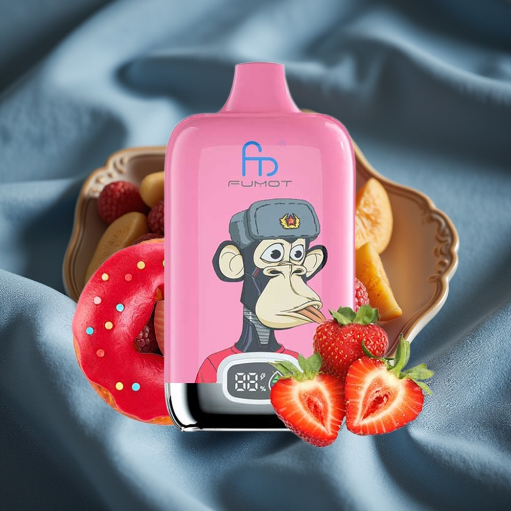 Fumot Tornado Digital Box 12000 Puff 20ml E-Sıvı 550mAh Şarj Edilebilir Tip-C Lüks Buz