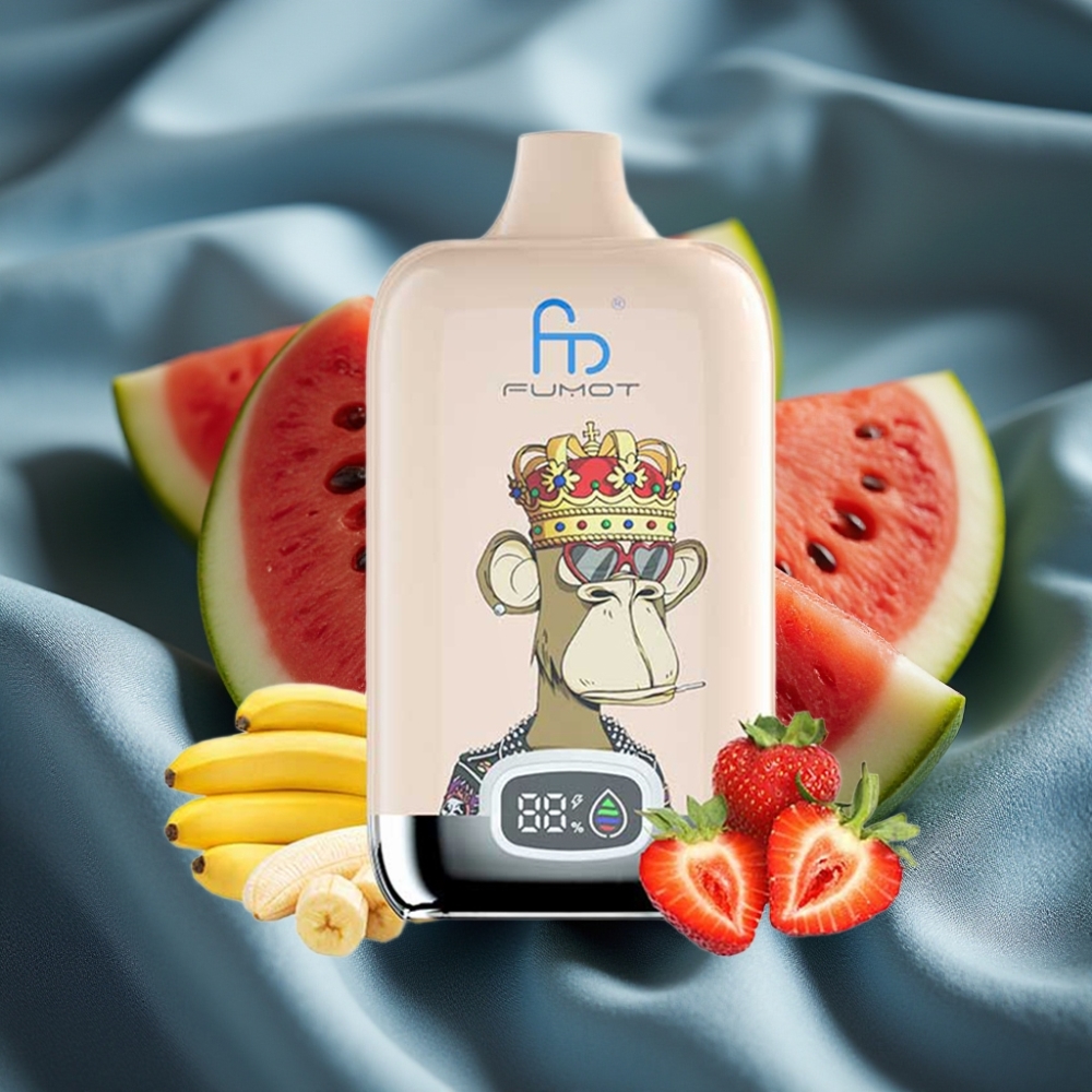 Fumot Tornado Digital Box 12000 Puffs 20ml Karpuz Buz Type-C Şarj