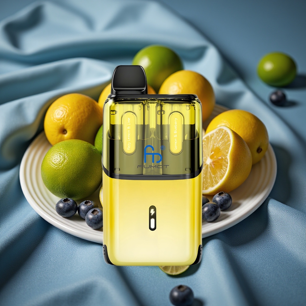 Fumot Ultra T32000 32000 Puff Type-C Hızlı Şarj Limon & Mavi Böğürtlen Aromalı Disposable Vape