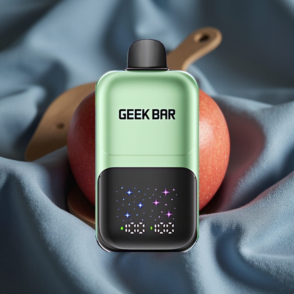 GEEK BAR 2GO 50000 Puff Çift Elma A&B Aromalı 20ml Dual Tank Şarjlı Ekranlı