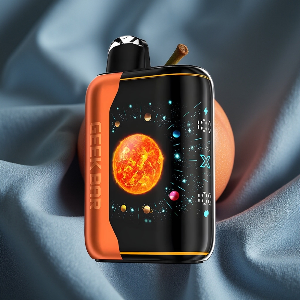 GEEK BAR Platinum Edition 25000 Puff Mat Platin Çelik Bitmiş USB-C Şarj Punch Aromalı