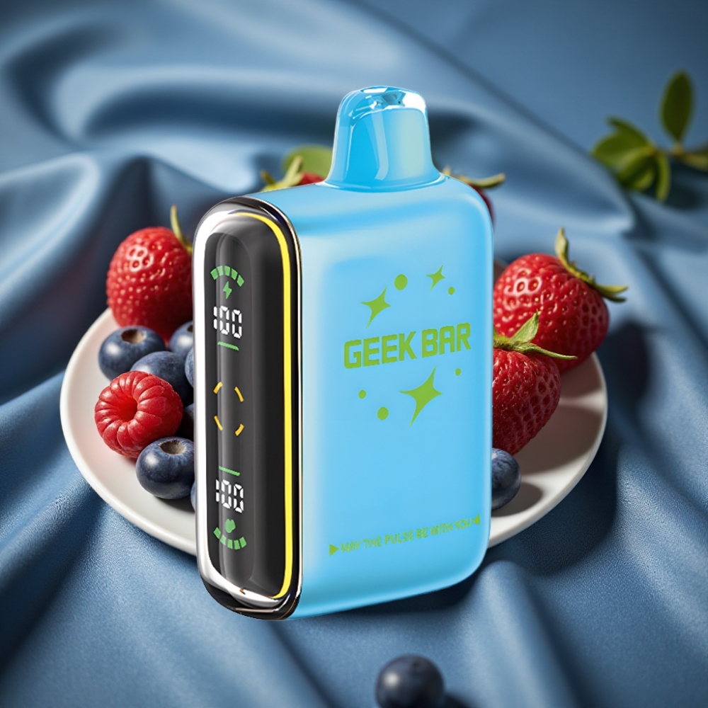 Geek Bar Pulse 15000 Puff 16ML 5% Nikotin Ayarlanabilir Hava Akışı USB Type-C