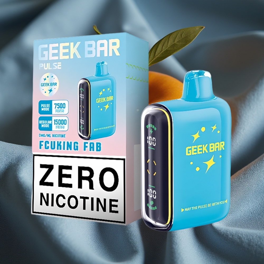 Geek Bar Pulse 15000 Puff 16ML 5% Nikotin Ayarlanabilir Hava Akışı USB Type-C