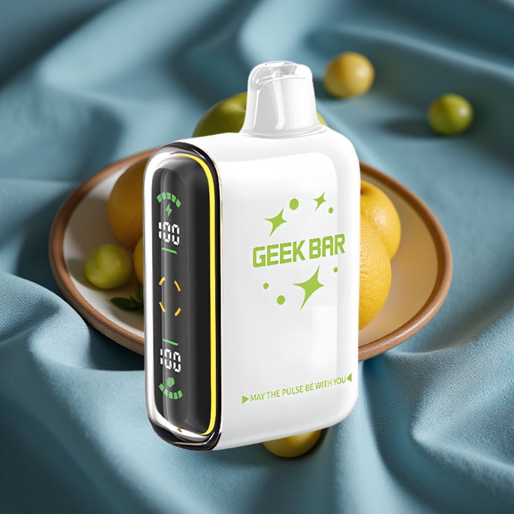 Geek Bar Pulse 15000 Puff 16ML 5% Nikotin Ayarlanabilir Hava Akışı USB Type-C