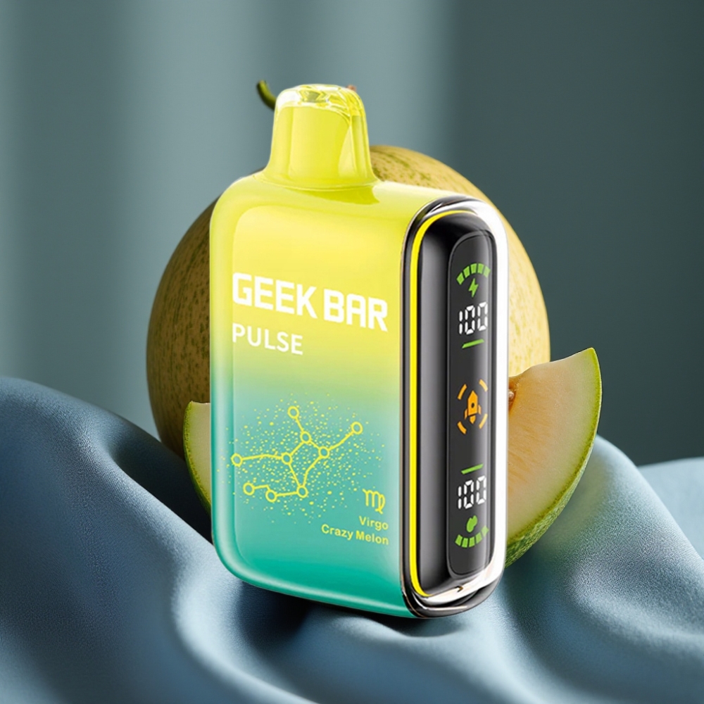 Geek Bar Pulse 15000 Puff 16ML 5% Nikotin Ayarlanabilir Hava Akışı USB Type-C Şarj