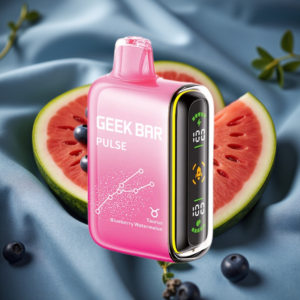 Geek Bar Pulse 15000 Puff 16ML 5% Nikotin Ayarlanabilir Hava Akışı USB Type-C Şarj