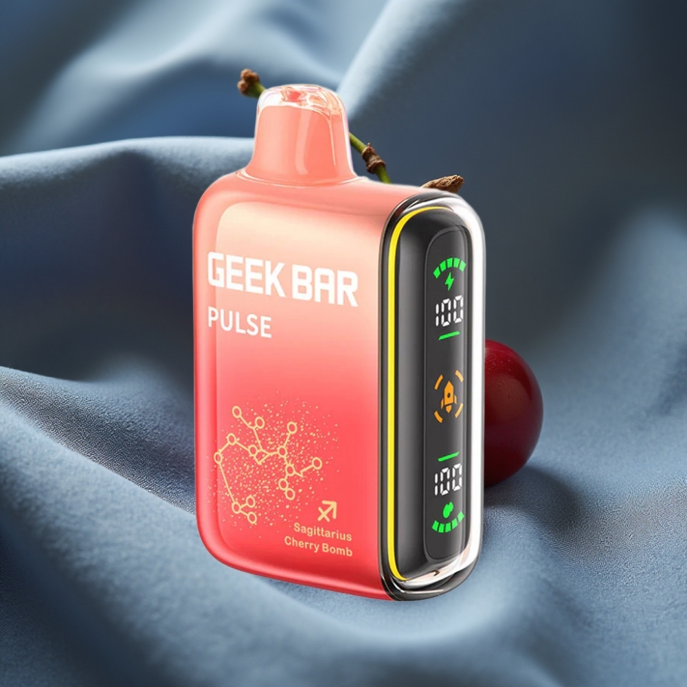 Geek Bar Pulse 15000 Puff 16ML 5% Nikotin Ayarlanabilir Hava Akışı USB Type-C Şarj