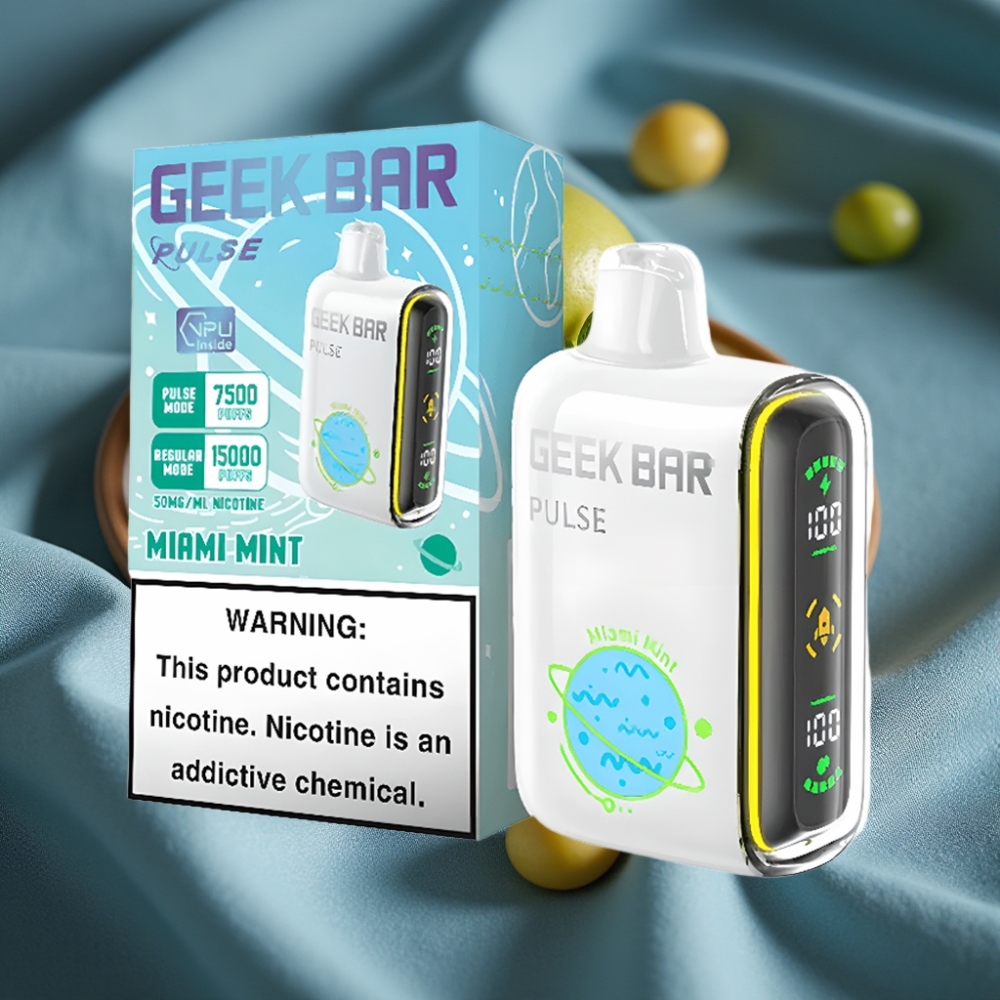 Geek Bar Pulse 15000 Puff 16ML 5% Nikotin USB Type-C Ayarlanabilir Hava Akışı