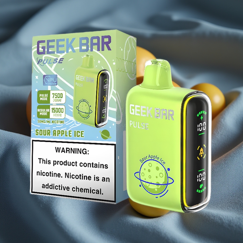 Geek Bar Pulse 15000 Puff 16ML 5% Nikotin USB Type-C Ayarlanabilir Hava Akışı