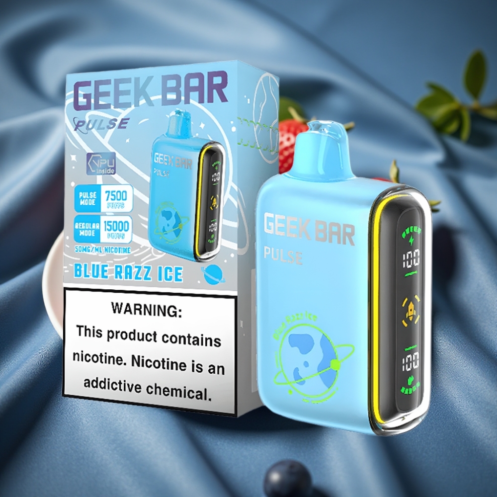 Geek Bar Pulse 15000 Puff 16ML 5% Nikotin USB Type-C Ayarlanabilir Hava Akışı