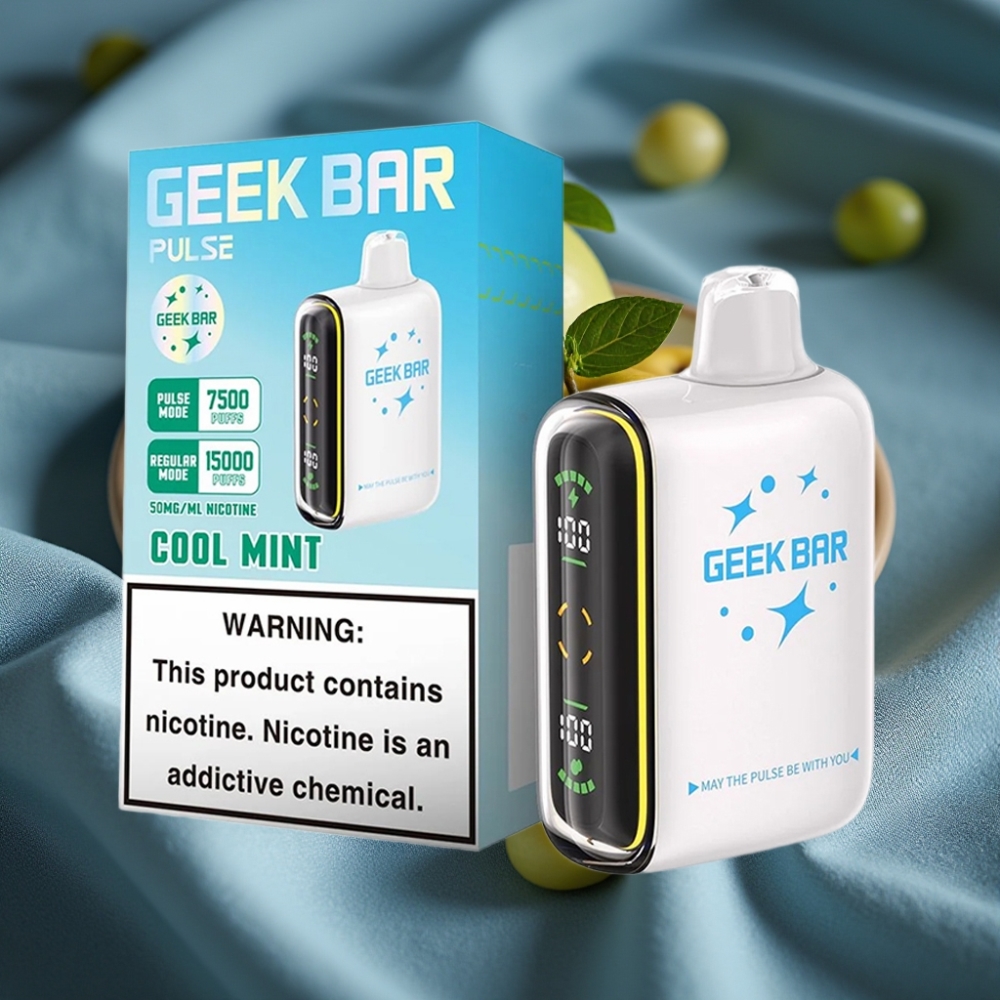 Geek Bar Pulse 15000 Puff 16ML 5% Nikotin USB Type-C Ayarlanabilir Hava Akışı