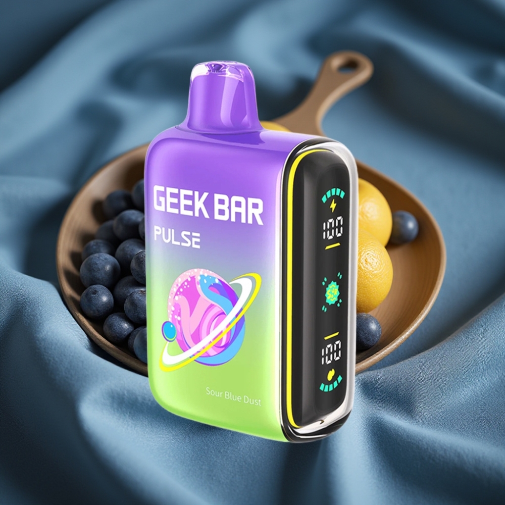 Geek Bar Pulse 15000 Puff 16ML Ekşi Edition 5% Nikotin Ayarlanabilir Hava Akışı