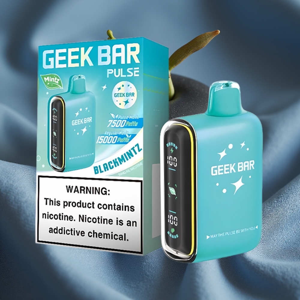 Geek Bar Pulse 15000 Puff Nane Edition 16ML Sıvı Kapasite %5 Nikotin Ayarlanabilir Hava Akışı