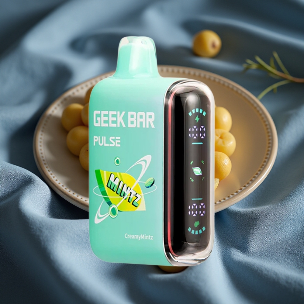 Geek Bar Pulse 15000 Puff Nane Edition 16ML Sıvı Kapasite %5 Nikotin Ayarlanabilir Hava Akışı
