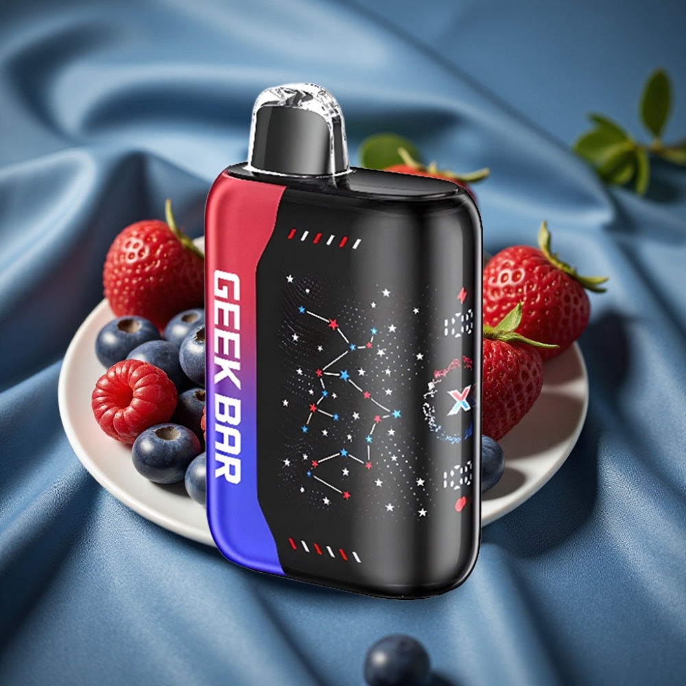 Geek Bar Pulse X 25000 Puff 18mL Önceden Doldurulmuş 0-5% Nikotin USB Type-C Şarj