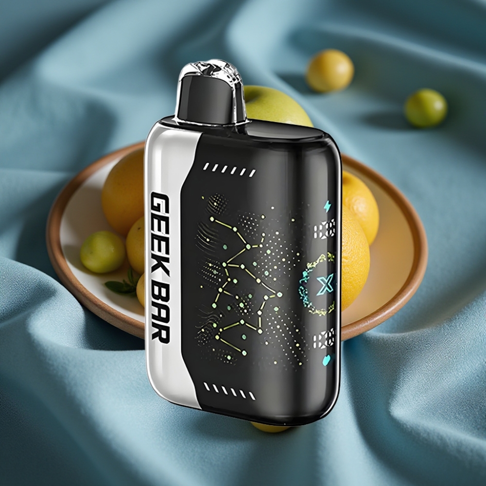 Geek Bar Pulse X 25000 Puff Nikotinsiz Versiyon 18mL Ön Dolu E-Sıvı ve USB Type-C Şarj