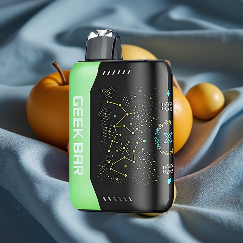 Geek Bar Pulse X 25000 Puff Nikotinsiz Versiyon 18mL Ön Dolu E-Sıvı ve USB Type-C Şarj