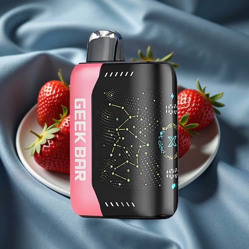 Geek Bar Pulse X 25000 Puff Nikotinsiz Versiyon 18mL Ön Dolu E-Sıvı ve USB Type-C Şarj
