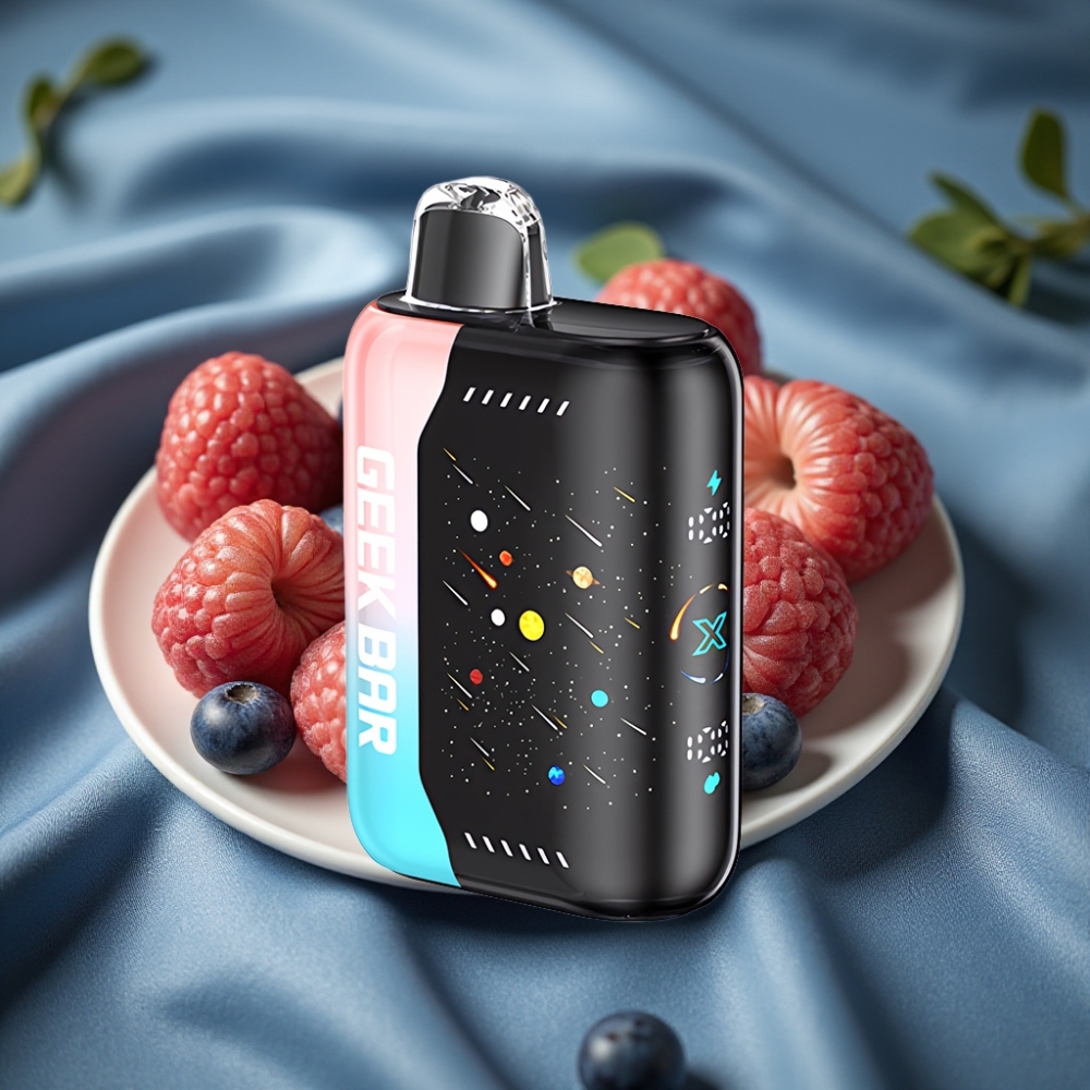 GEEK BAR Pulse X 42K Puff Meteor Edition Pembe & Mavi, 820mAh Hızlı Şarj, Çift Mesh Bobin