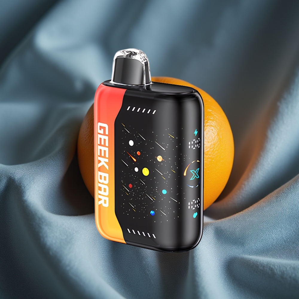 GEEK BAR Pulse X 42K Puffs Meteor Edition Portakal Ejderha MTL DTL 820mAh Dual Mesh Coil